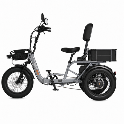 Meet One Breeze Pro 2 – Full Suspension Foldable Fat Tire Electric Trike
