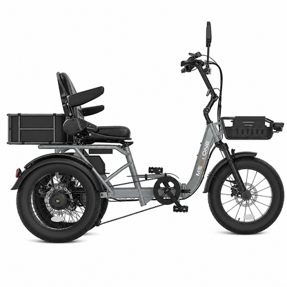 Meet One Breeze Pro 2 – Full Suspension Foldable Fat Tire Electric Trike