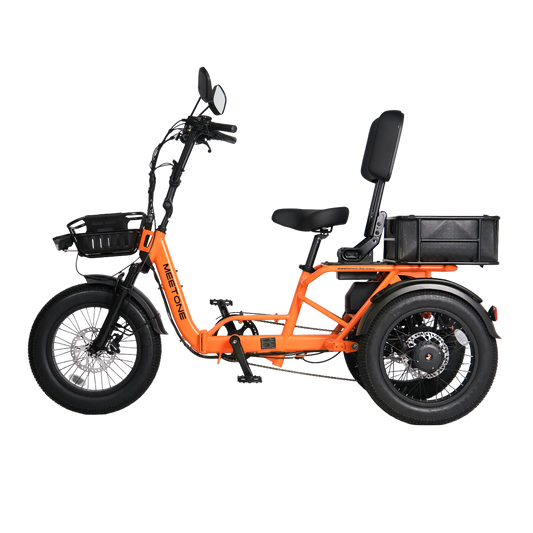 Meet One Breeze Pro 2 – Full Suspension Foldable Fat Tire Electric Trike