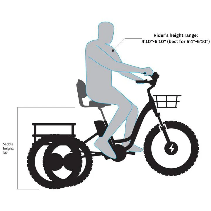 Emojo Caddy Pro – Fat Tire Electric Trike