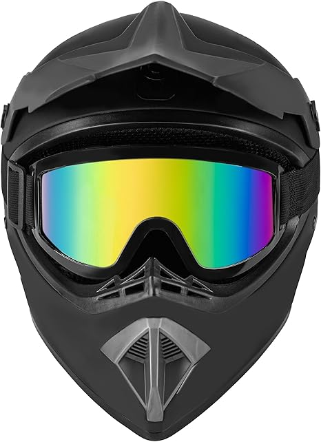 MRDEAR Motorbike Cross Helm Rood, Volwassen Motocross MTB Helm met Goggles (5 Stks) Pro Full Face Mountainbike Helm Set voor Off Road Downhill Quad ATV Pit Bike, M MRDEAR Motorbike Cross Helm Rood, Volwassen Motocross MTB Helm met Goggles (5 Stks) Pro Full Face Mountainbike Helm Set voor Off Road Downhill Quad ATV Pit Bike, M