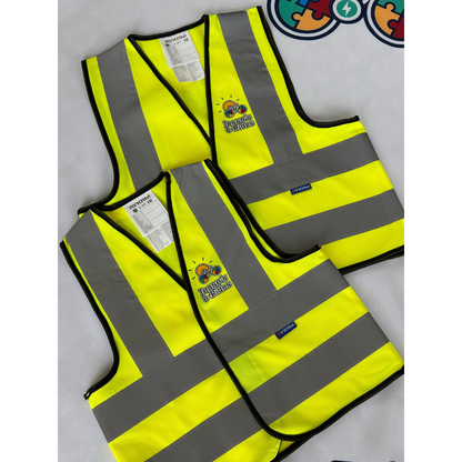 Jesse’s e-Rides Youth High-Visibility Safety Vest – Ride Bright, Stay Seen!