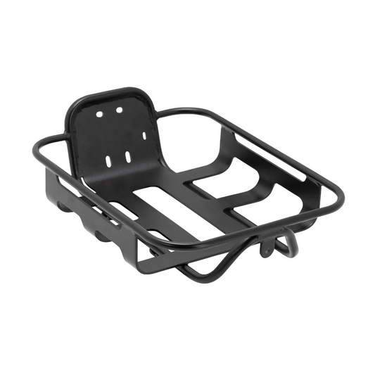 Lectric Front Basket – Black Steel Cargo Rack