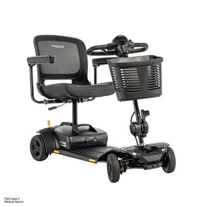 Pride Mobility Go Go Elite Traveller Gen 3 Platinum - Black - Beauty Right