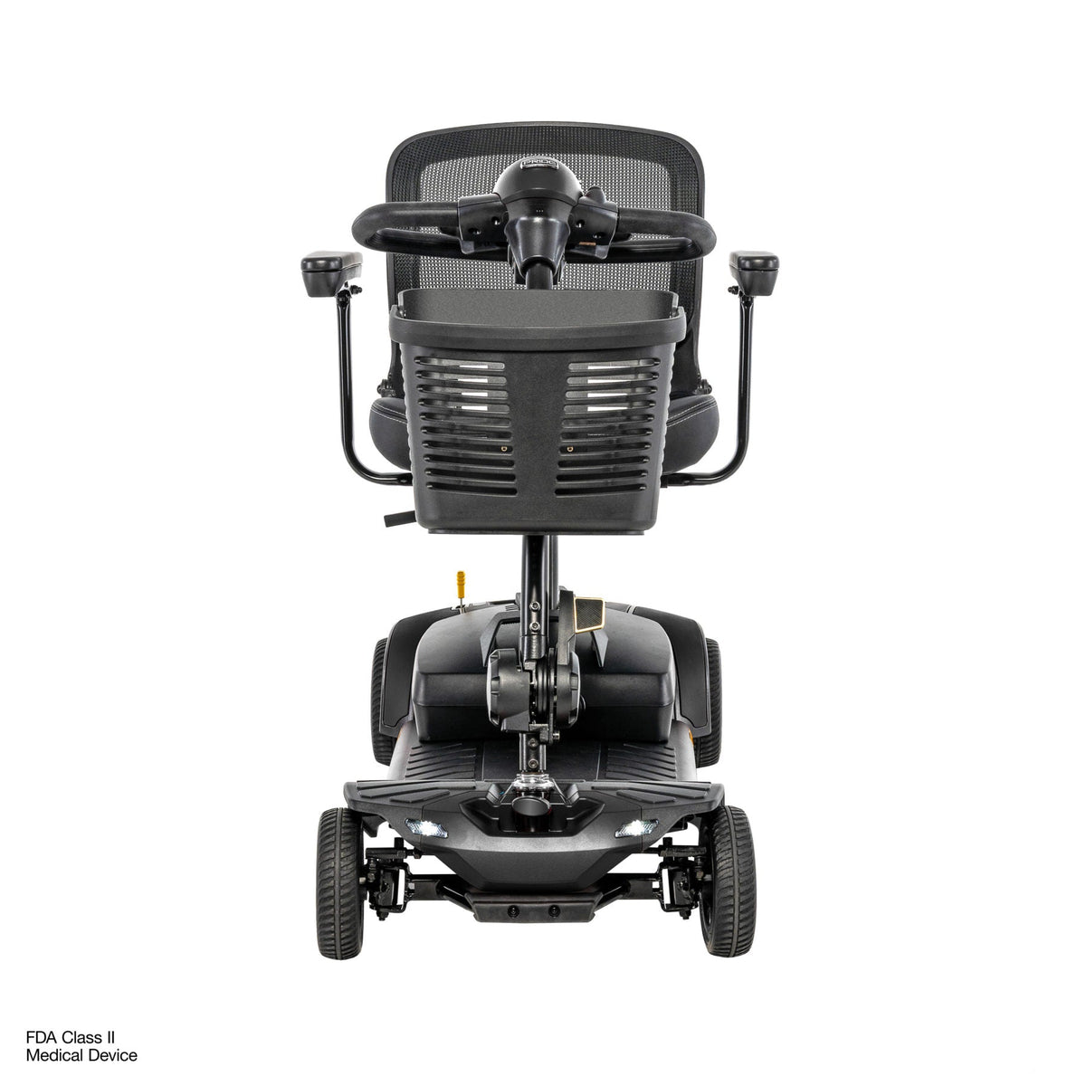 Pride Mobility Go Go Elite Traveller Gen 3 Platinum - Black - Front