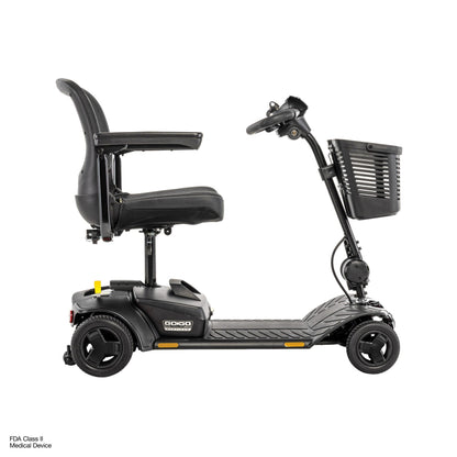Pride Mobility Go Go Elite Traveller Gen 3 Platinum - Black - Profile Right