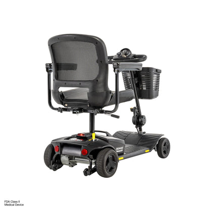 Pride Mobility Go Go Elite Traveller Gen 3 Platinum - Black - Rear