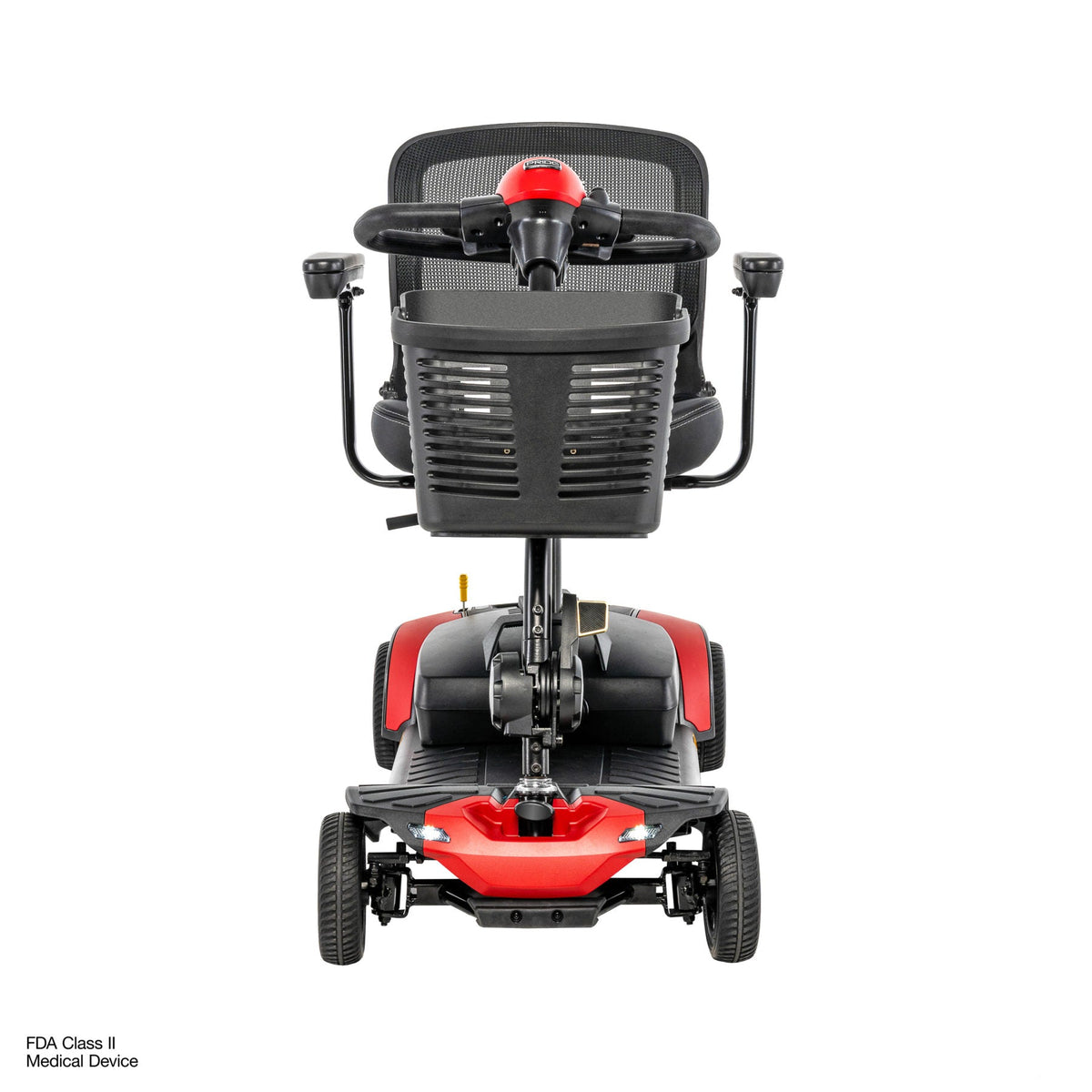 Pride Mobility Go Go Elite Traveller Gen 3 Platinum - Cardinal Red - Front
