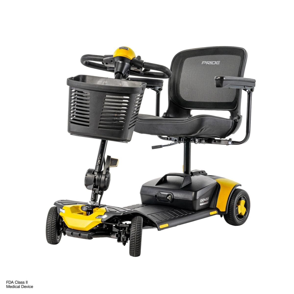 Pride Mobility Go Go Elite Traveller Gen 3 Platinum - Chell-o - Beauty Left