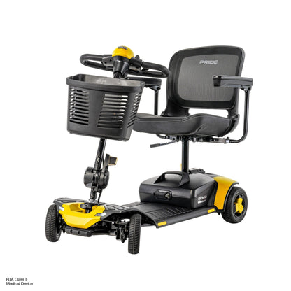 Pride Mobility Go Go Elite Traveller Gen 3 Platinum - Chell-o - Beauty Left