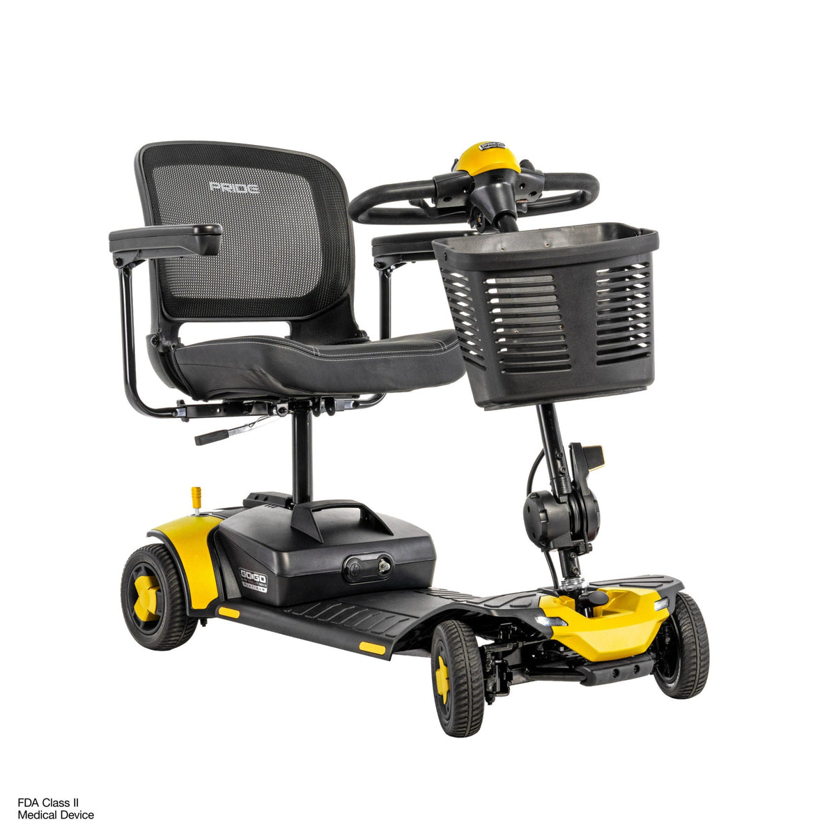 Pride Mobility Go Go Elite Traveller Gen 3 Platinum - Chell-o - Beauty Right
