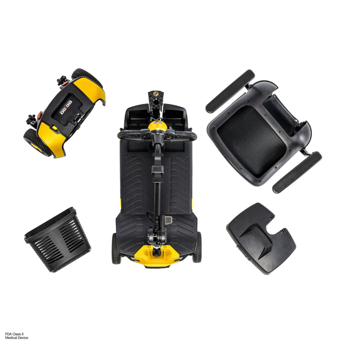 Pride Mobility Go Go Elite Traveller Gen 3 Platinum - Chell-o - Disassembly
