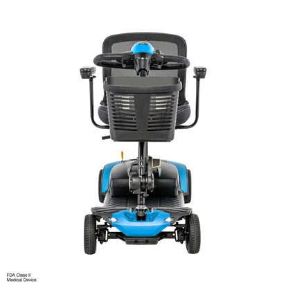 Pride Mobility Go Go Elite Traveller Gen 3 Platinum - Robin's Egg Blue - Front