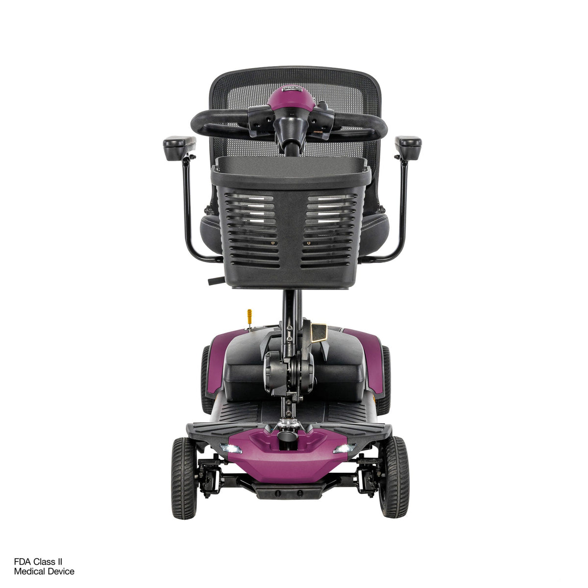 Pride Mobility Go Go Elite Traveller Gen 3 Platinum - Sugar Plum - Front