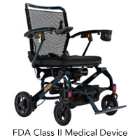 Pride Jazzy Carbon 27 Portable Folding Power Chair