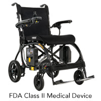 Pride Jazzy Carbon 27X Portable Folding Power Chair