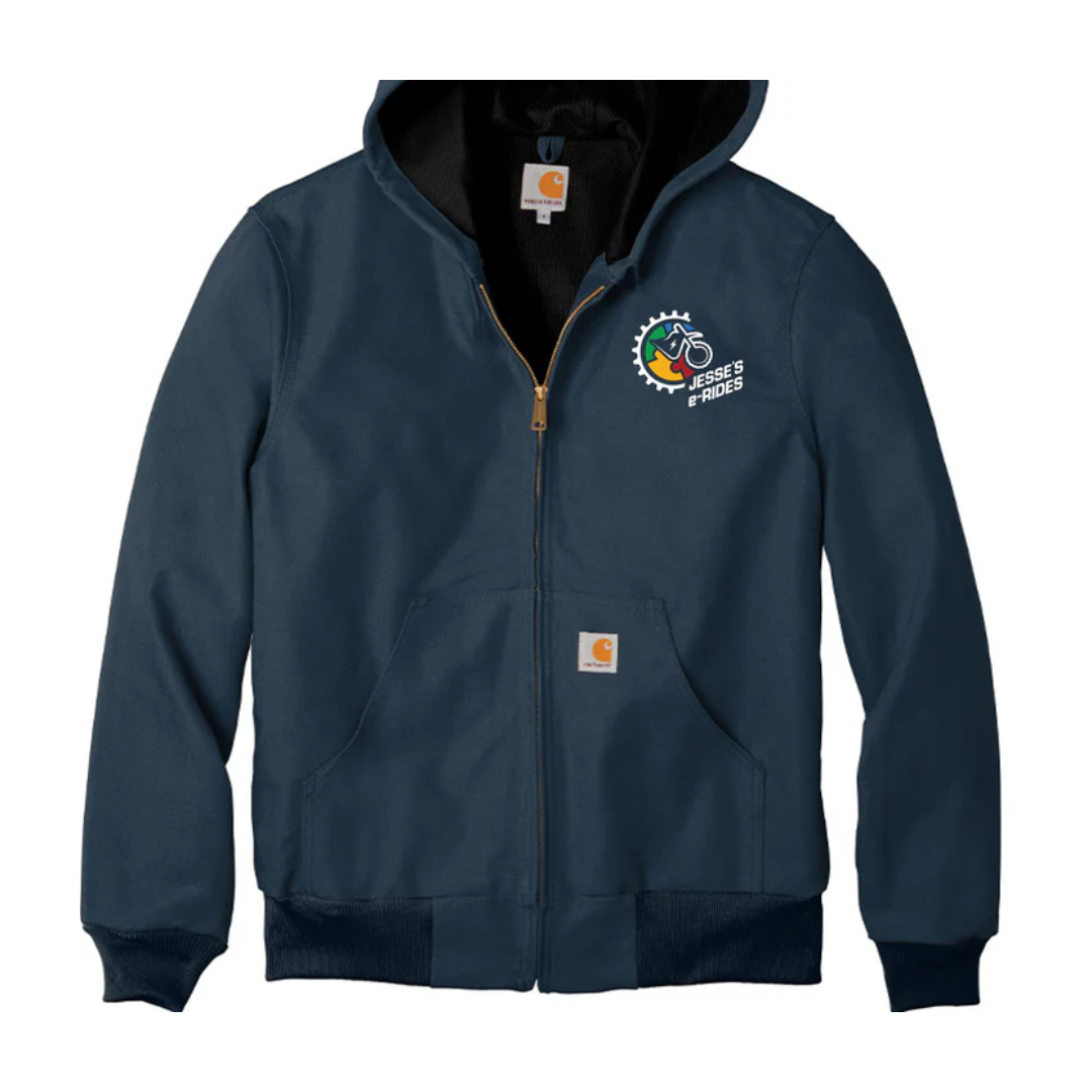 Jesse's e-Rides Carhartt Coat with e-Moto Logo