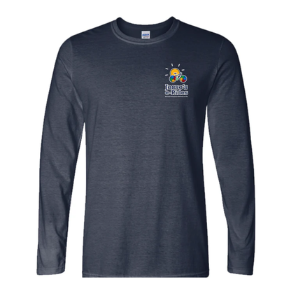 Jesse's e-Rides Mens Crew Neck Long-Sleeved T-Shirt Classic Logo