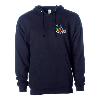 Jesse's e-Rides Midweight Pullover Hoodie with E-Moto Logo