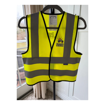 Jesse’s e-Rides Youth High-Visibility Safety Vest – Ride Bright, Stay Seen!