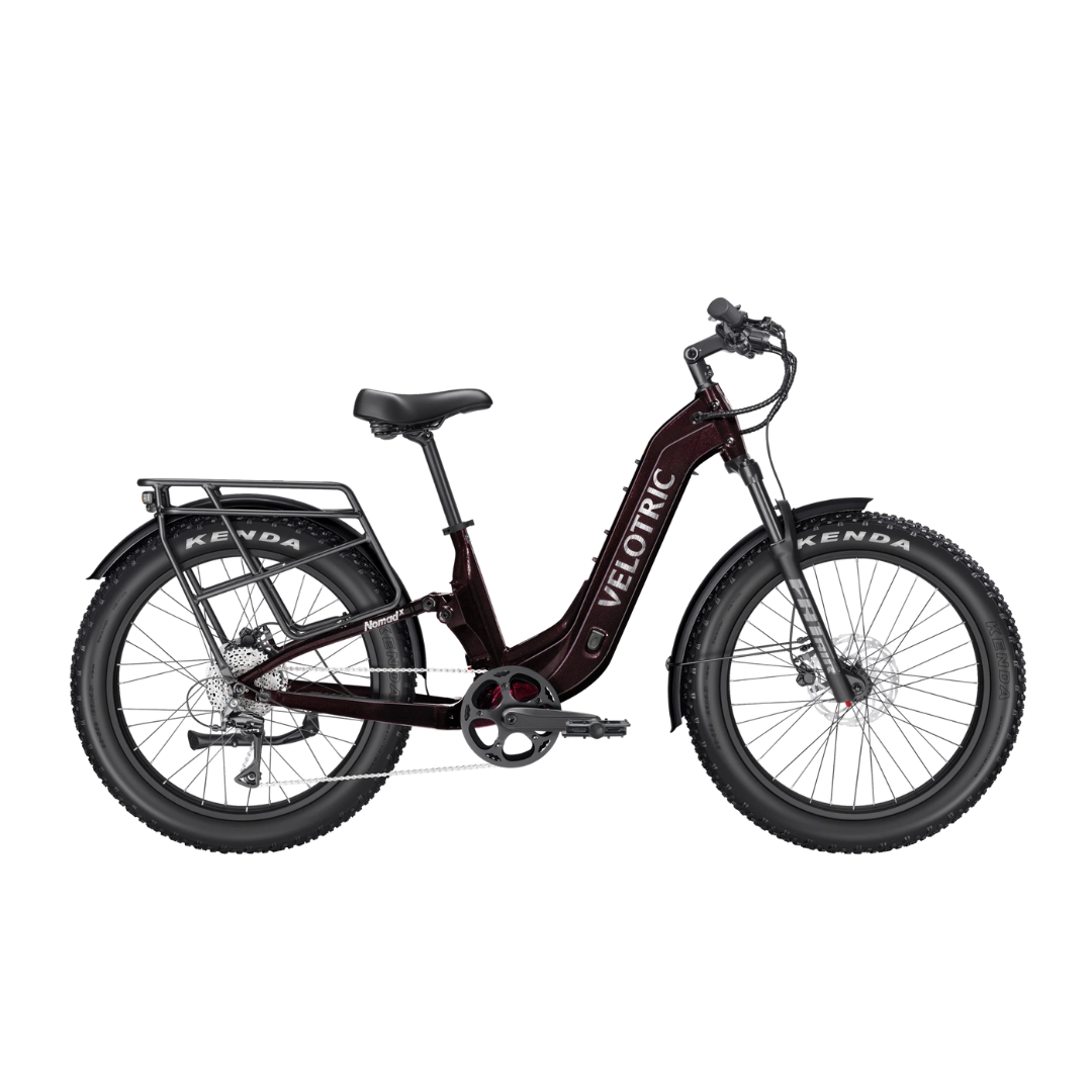 Velotric Nomad 2X High-Step Full Suspension Fat Tire Electric Bike