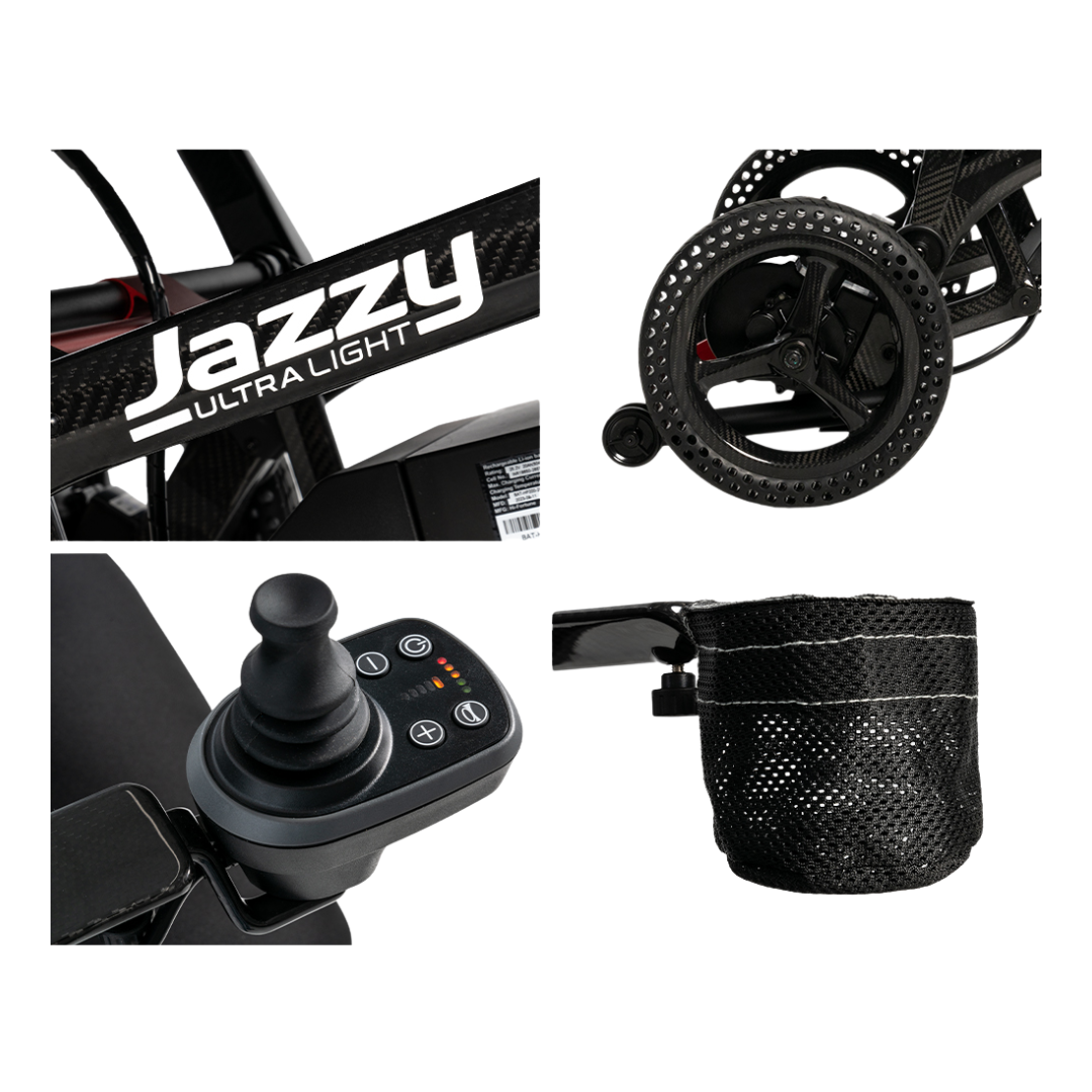 Pride Mobility Jazzy® Ultra Light Power Wheelchair