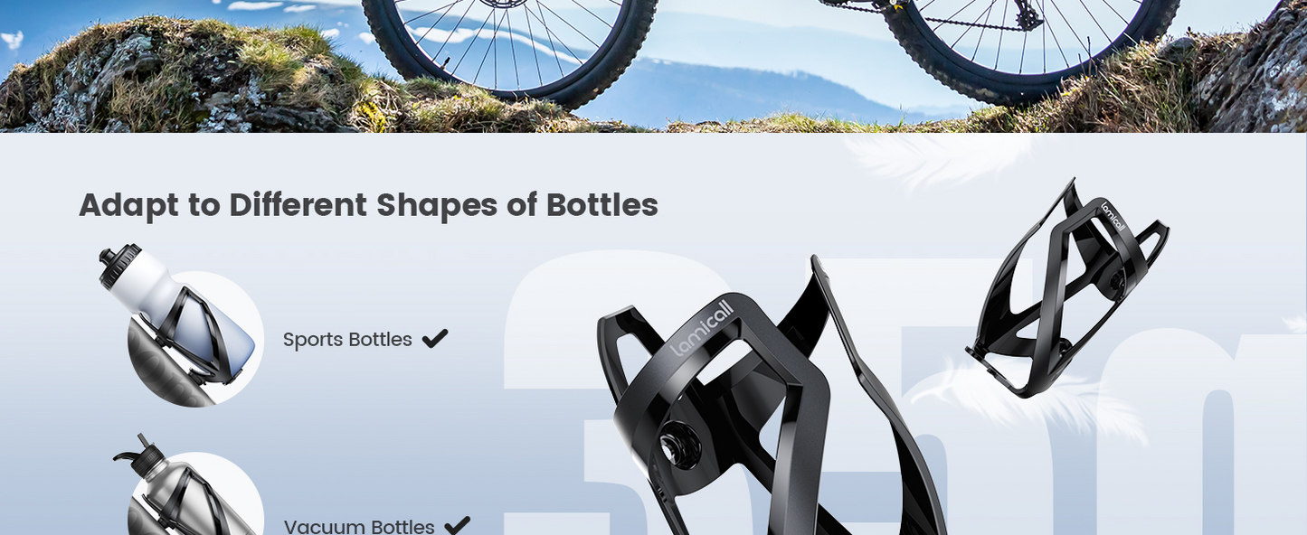 Lamicall Water Bottle Holder – Frame-Mounted Cage