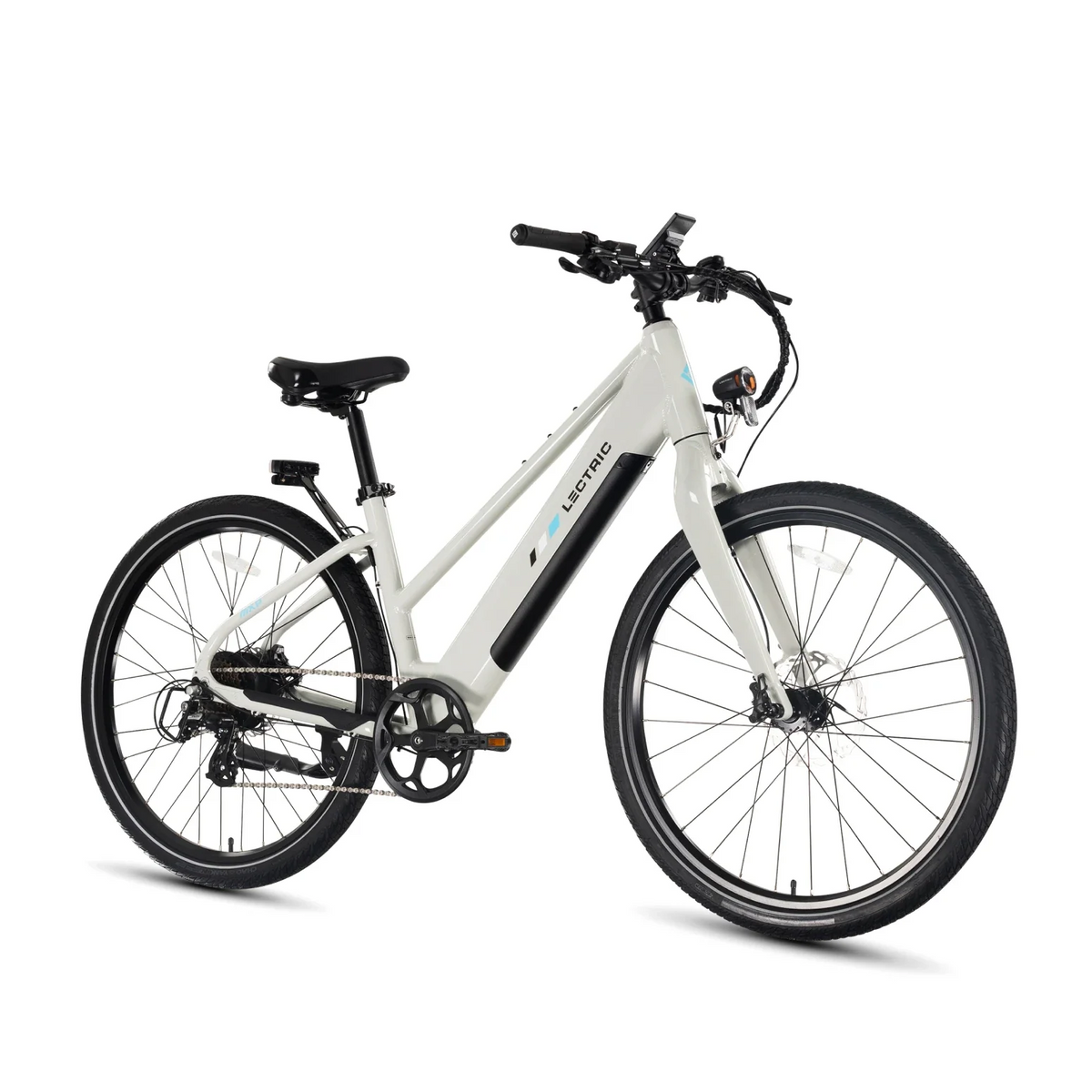 Lectric XPress Lite Stratus White - View 02