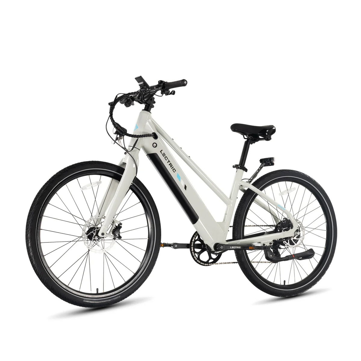 Lectric XPress Lite Stratus White - View 03