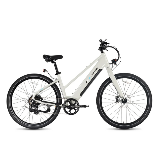 Lectric XPress Lite Stratus White - View 01