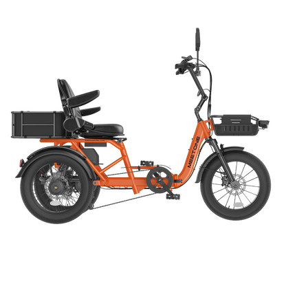 Meet One Breeze Pro 2 – Full Suspension Foldable Fat Tire Electric Trike