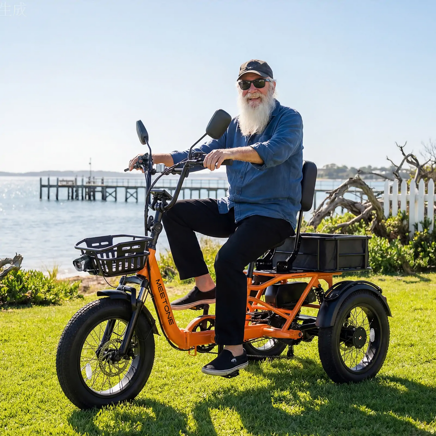 Meet One Breeze Pro 2 – Full Suspension Foldable Fat Tire Electric Trike