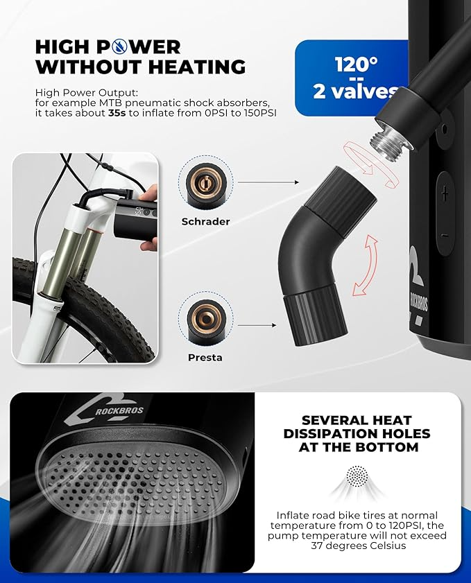 ROCKBROS Electric Air Pump