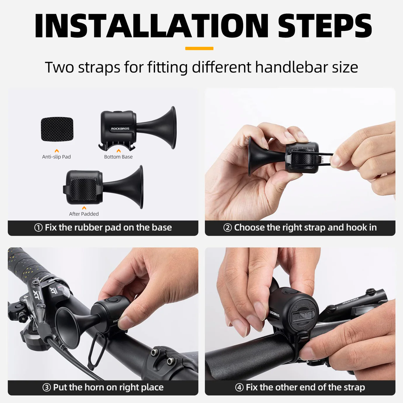 ROCKBROS Electric Bike Horn