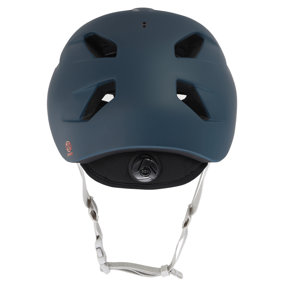 Bern Allston DVRT Bike Helmet in Matte Muted Teal, rear view
