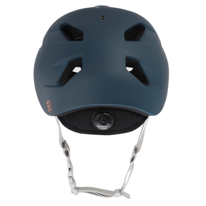 Bern Allston DVRT Bike Helmet in Matte Muted Teal, rear view