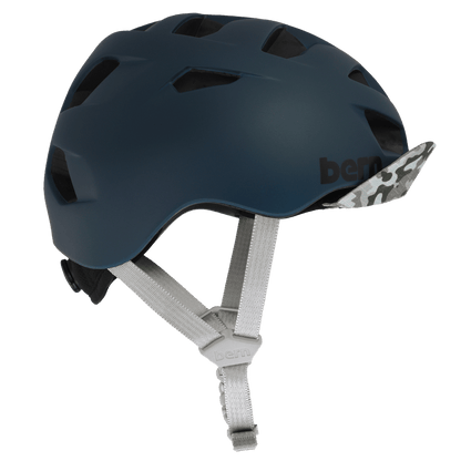 Bern Allston DVRT Bike Helmet in Matte Muted Teal, side view