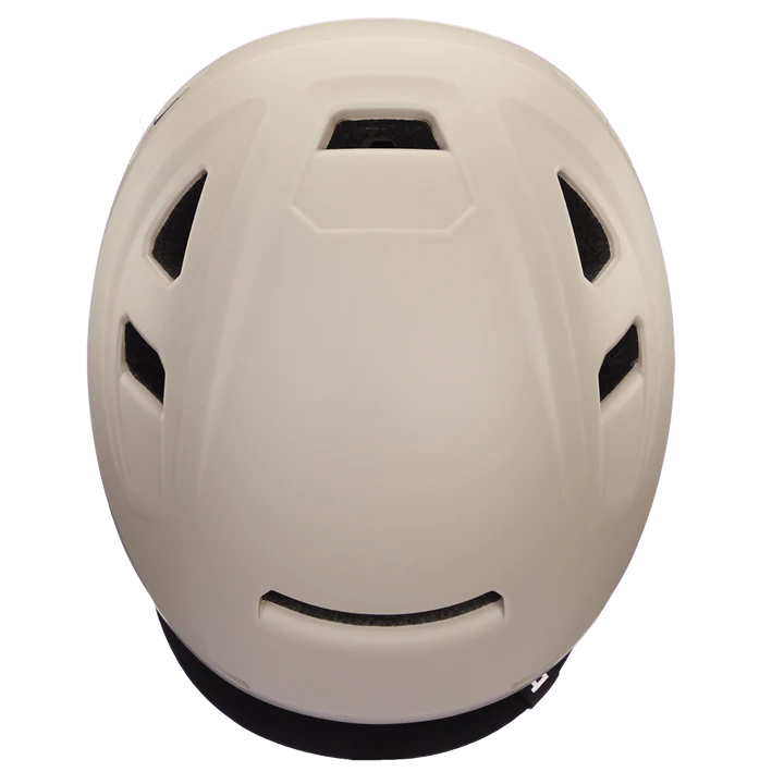 Bern Hudson MIPS bike helmet in Matte Sand, rear view
