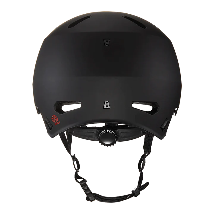 Bern Macon 2.0 Jr. DVRT Bike Helmet in Matte Black, view 2