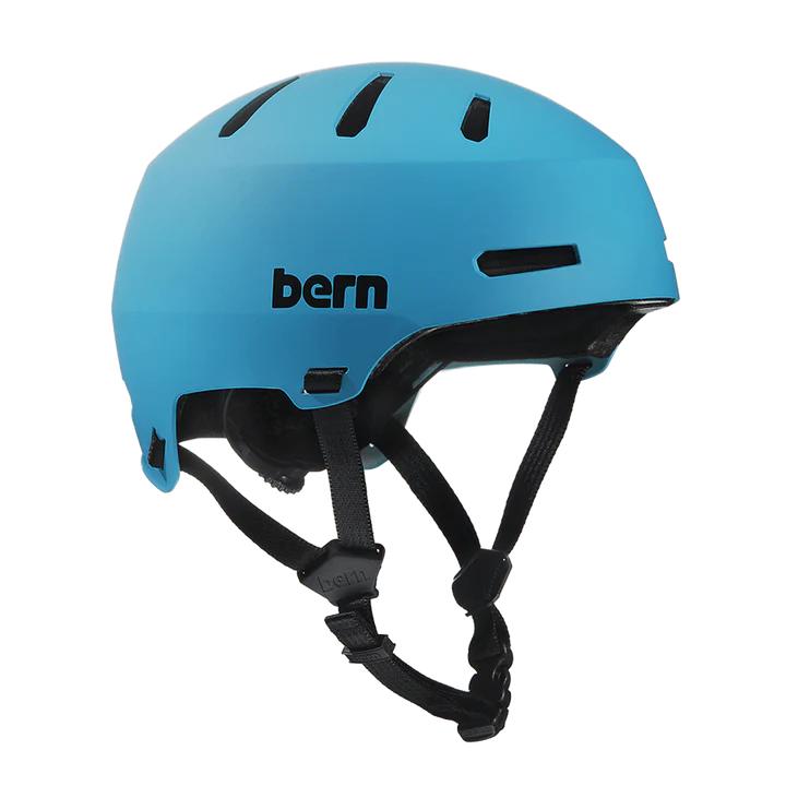 Bern Macon 2.0 Jr. DVRT Bike Helmet in Matte Sky, view 1