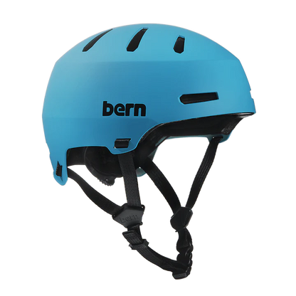 Bern Macon 2.0 Jr. DVRT Bike Helmet in Matte Sky, view 1