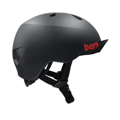 Bern Nino DVRT Youth Bike Helmet in Matte Black, view 3