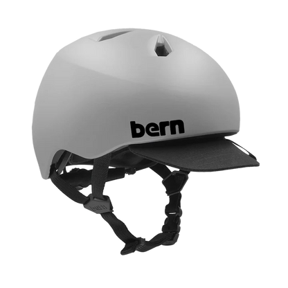 Bern Nino DVRT Youth Bike Helmet in Matte Gray, view 2