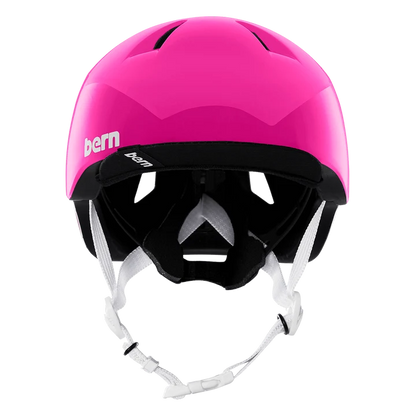 Bern Tigre Youth Bike Helmet in Gloss Pink, view 5