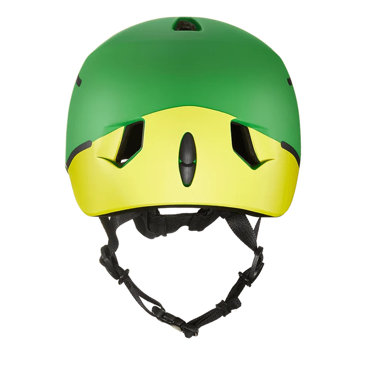Bern Tigre Youth Bike Helmet in Matte Frog, view 2