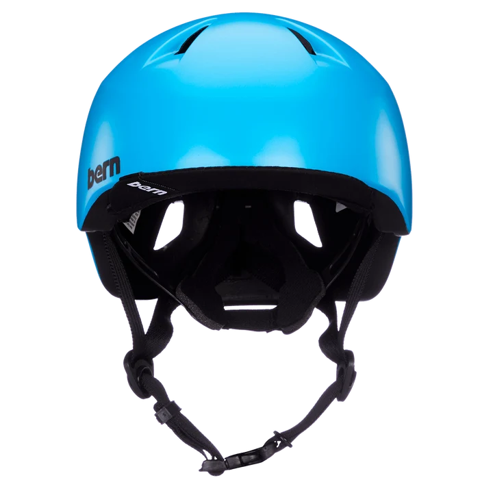 Bern Tigre Youth Bike Helmet in Satin Cyan Blue, view 5