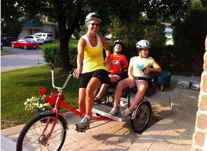 Worksman Family Dual Chariot Trike