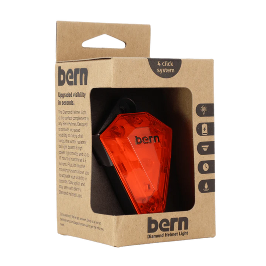Bern Diamond Helmet Light – Ride Brighter, Ride Safer!