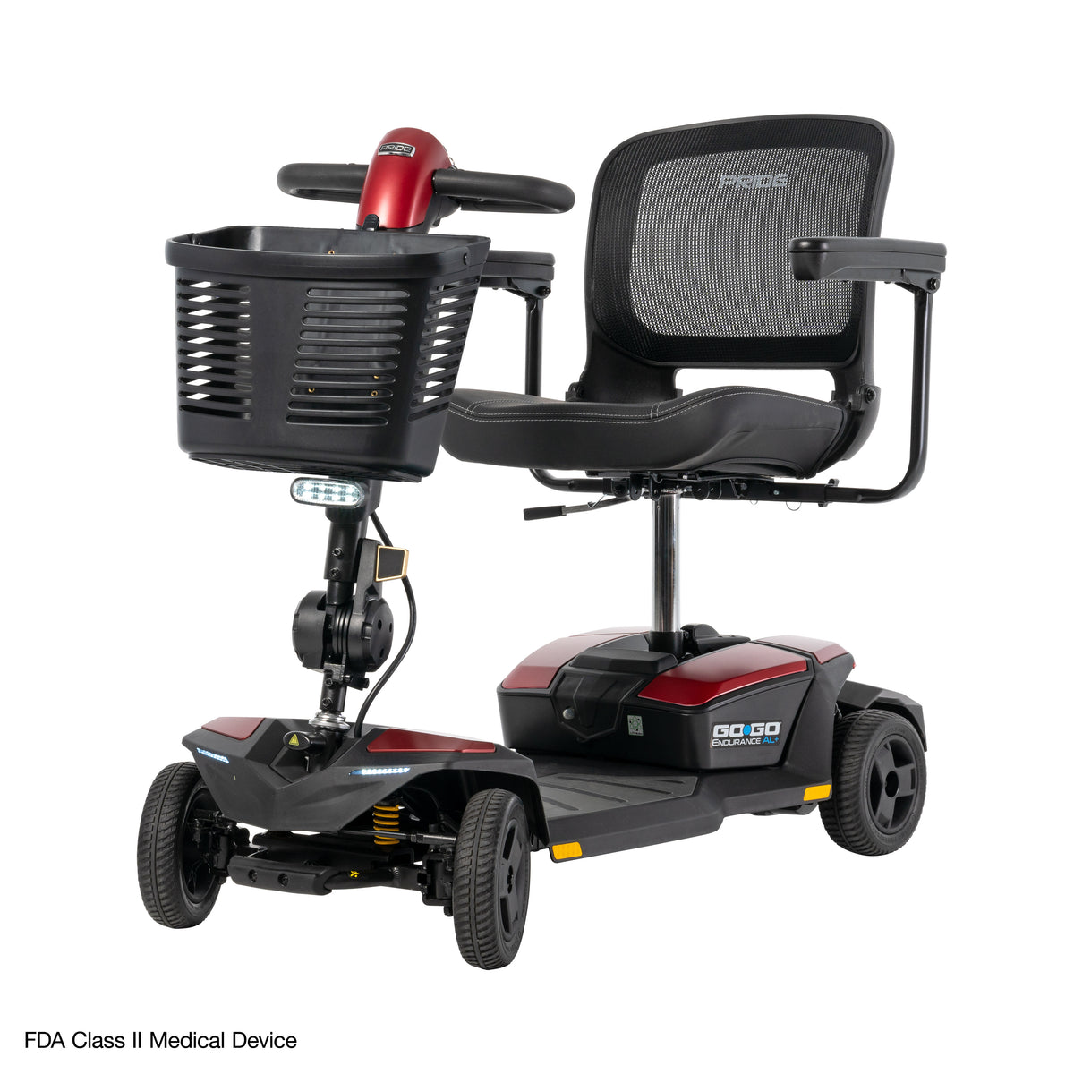 Pride Go Go Endurance AL+ - Garnet Red
