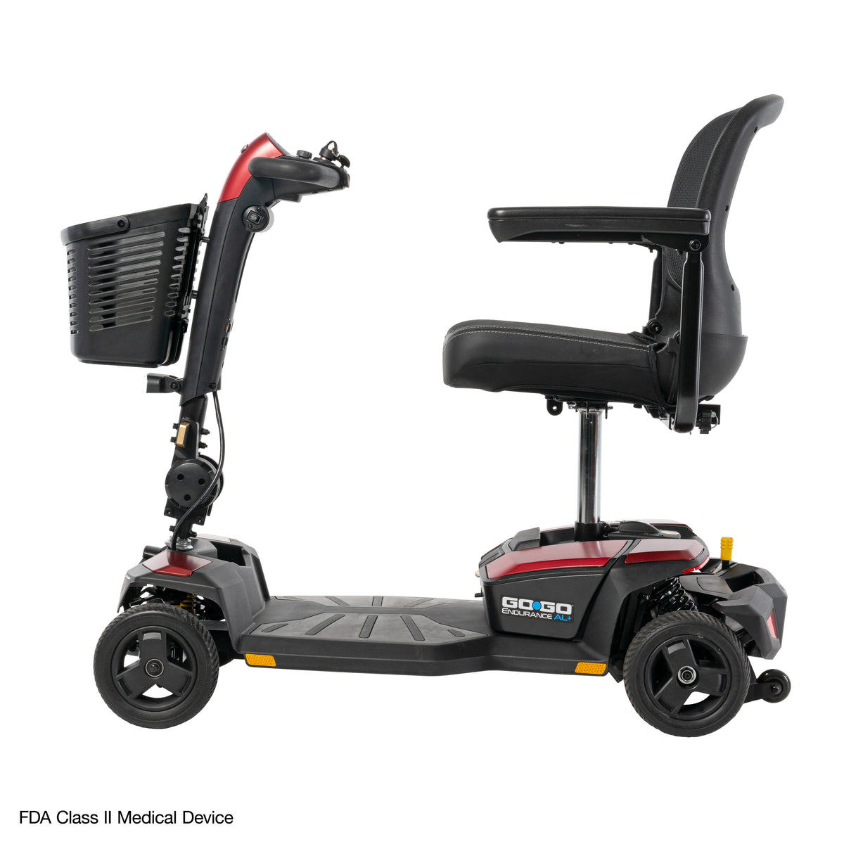 Pride Go Go Endurance AL+ - Garnet Red profile